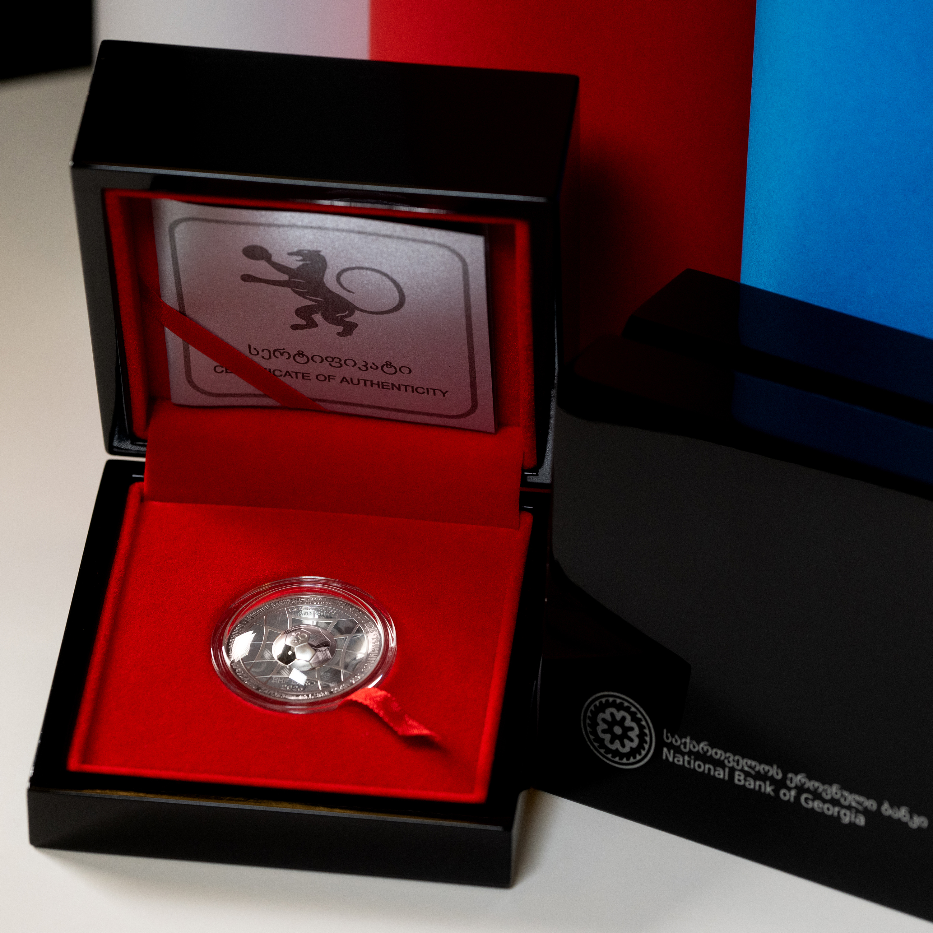 "ხელბურთი 2026" ვერცხლის საკოლექციო მონეტა